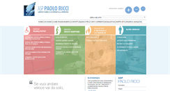 Desktop Screenshot of paoloricci.org